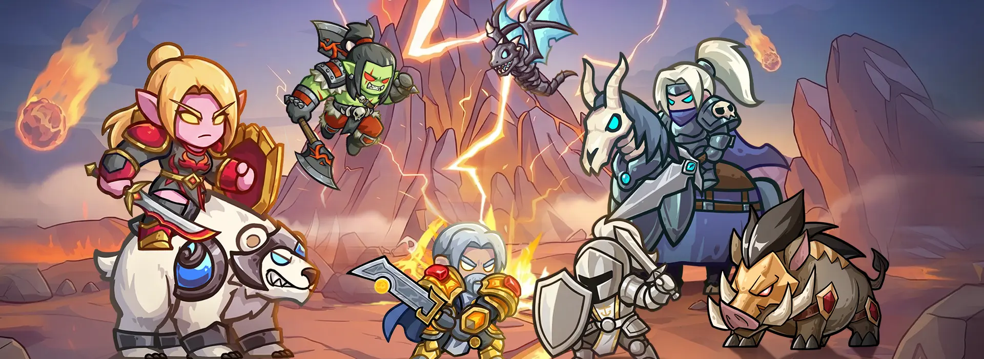 Jinshi Games heroes